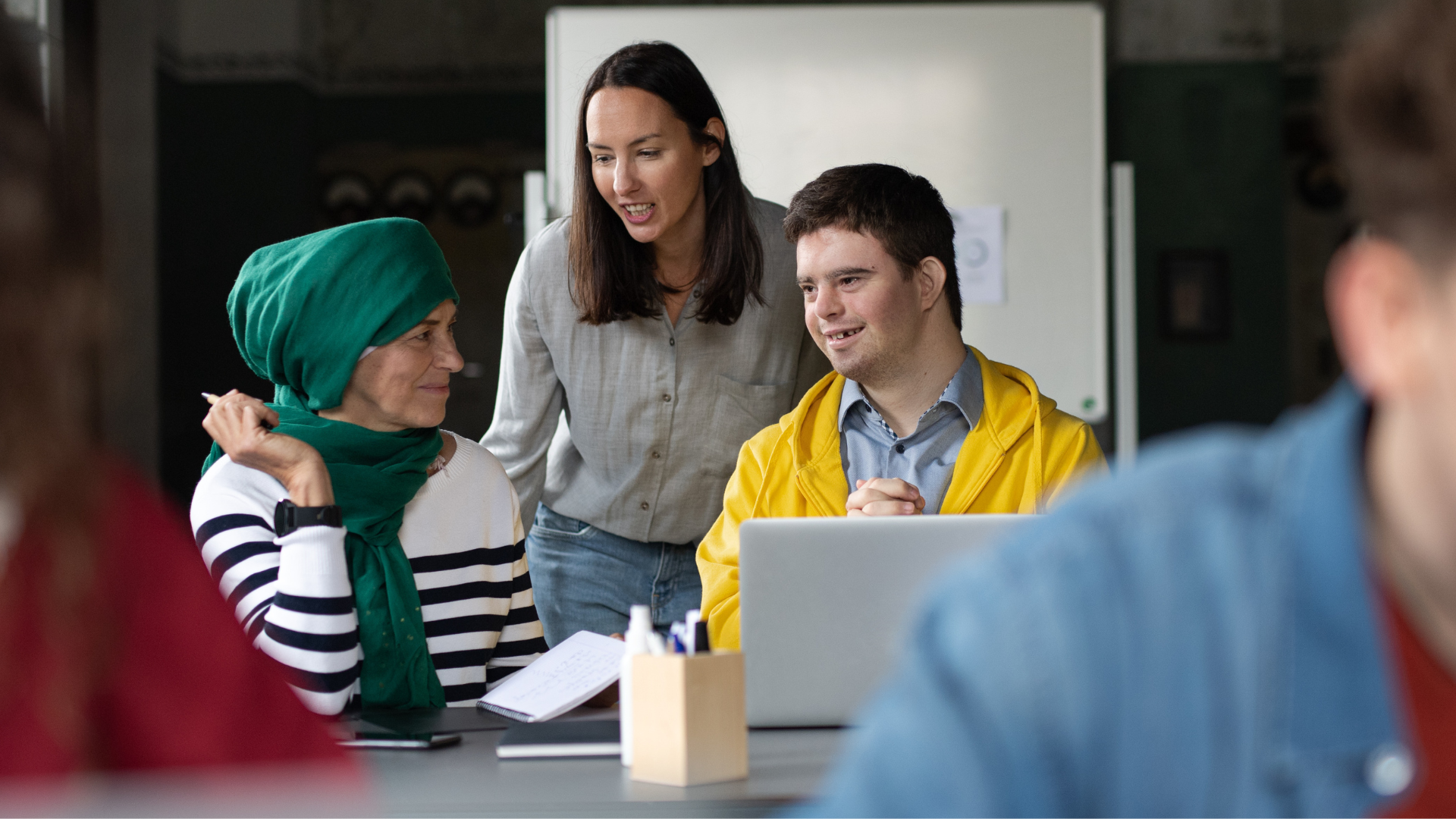 Photo used to support a gender diversity toolkit