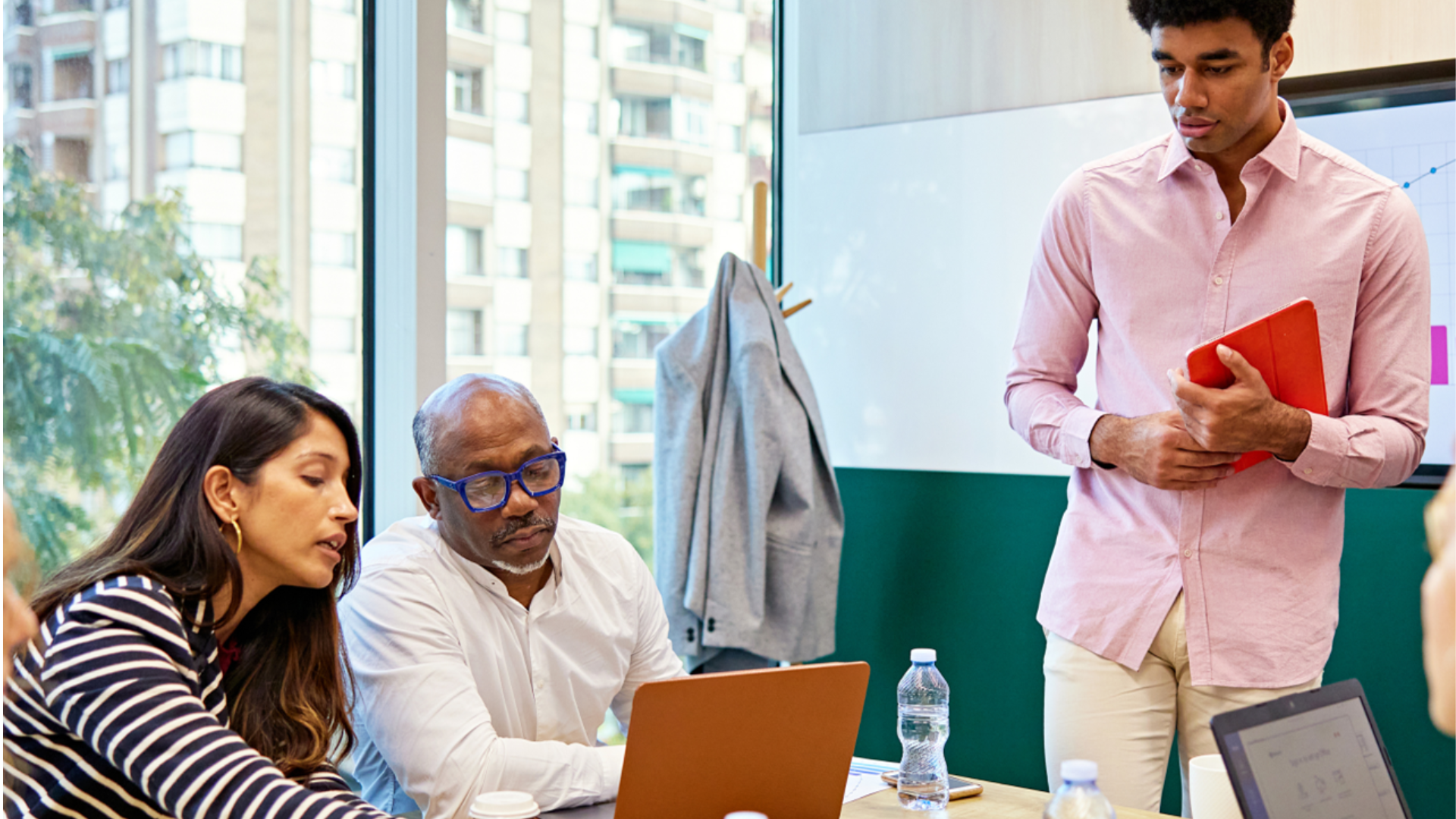 Team planning an inclusive event